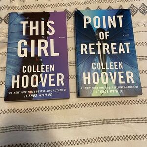 Colleen Hoover Book Set - This Girl & Point of Retreat